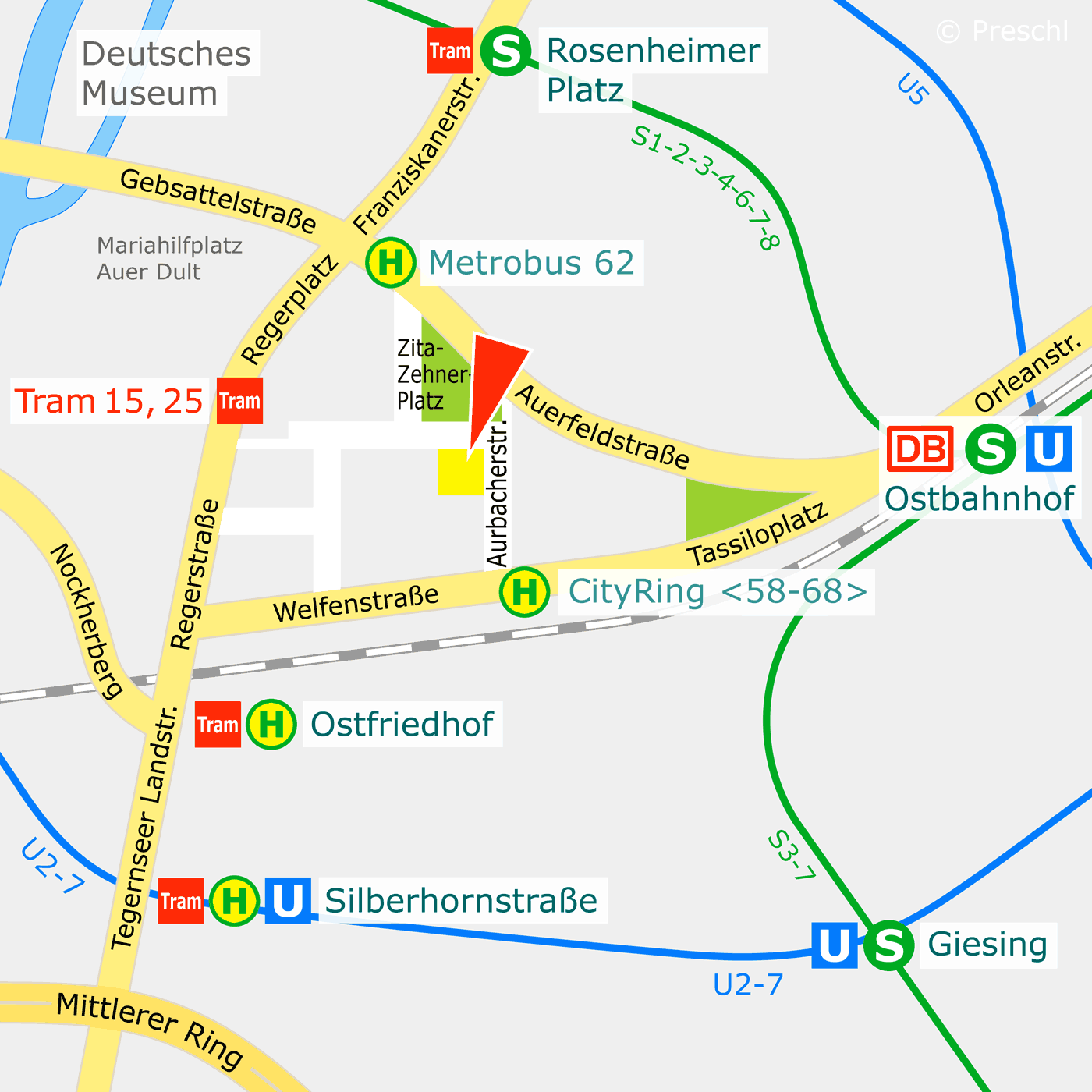 Anfahrt/Lageplan
