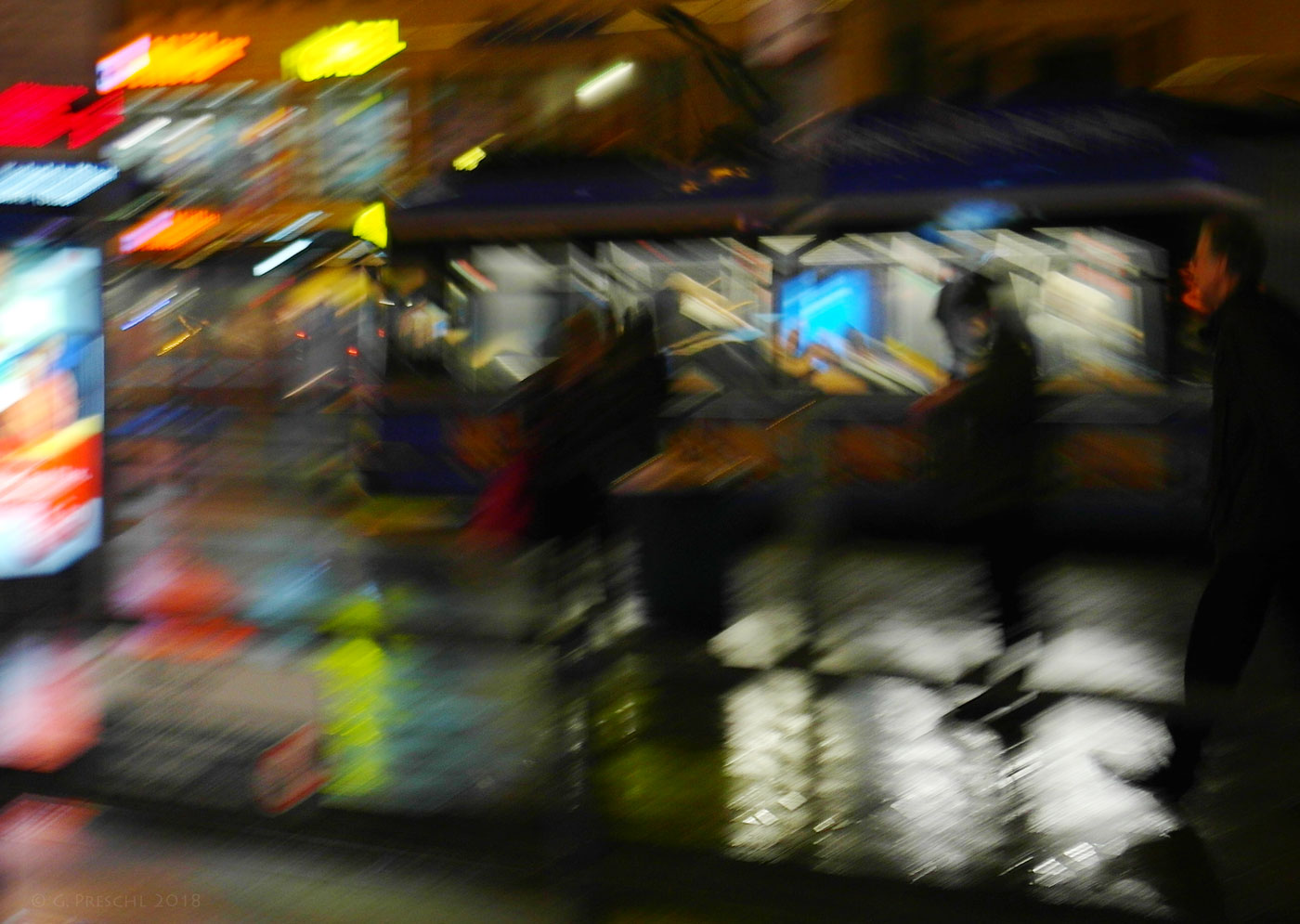 Stachus bei Nacht
