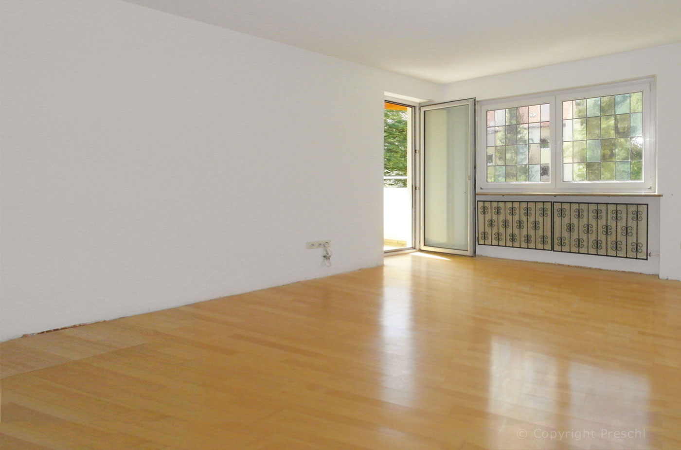 Wohnzimmer leer