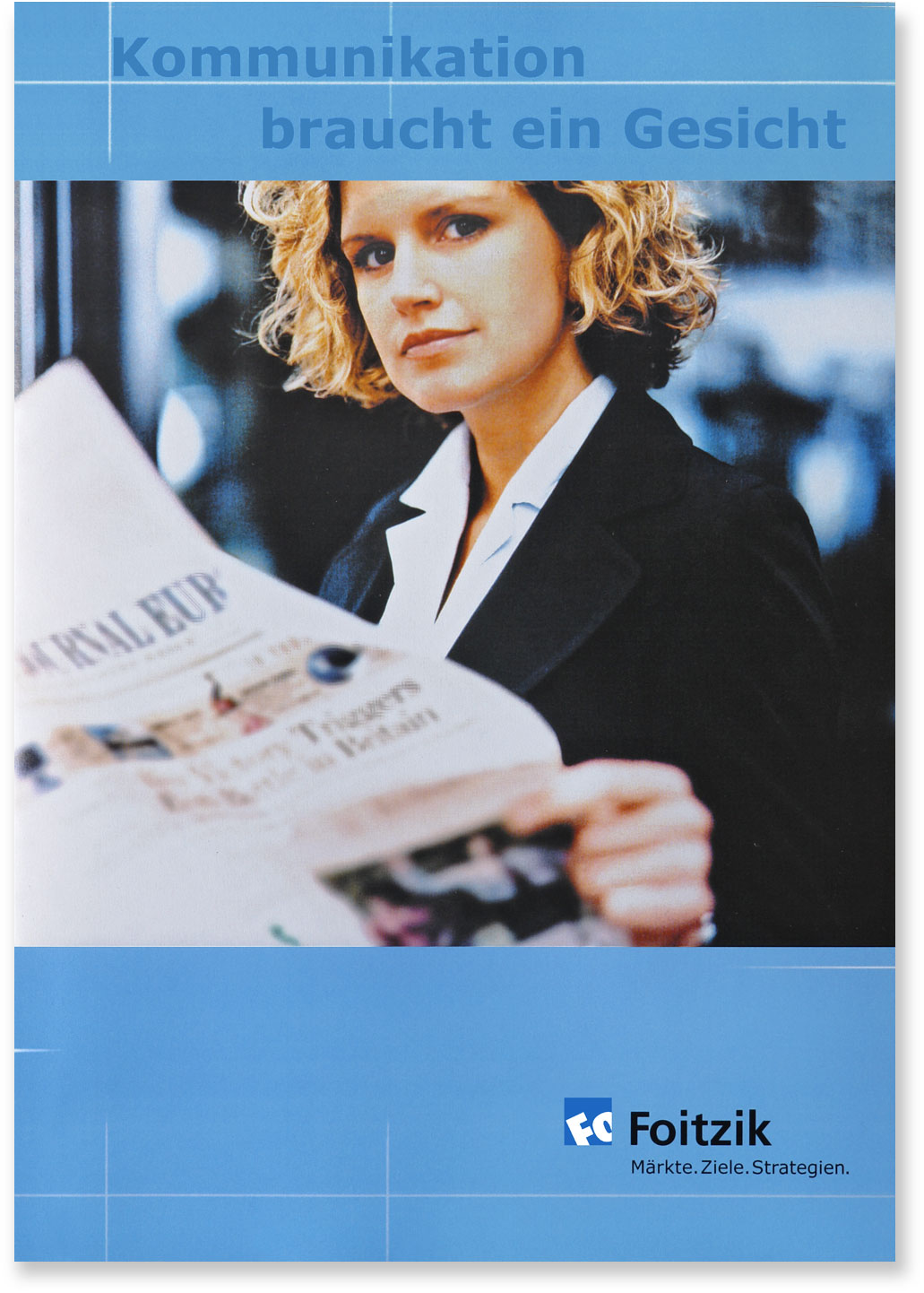 Titelseite Kommunikation braucht ein Gesicht